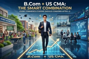 B.Com + US CMA